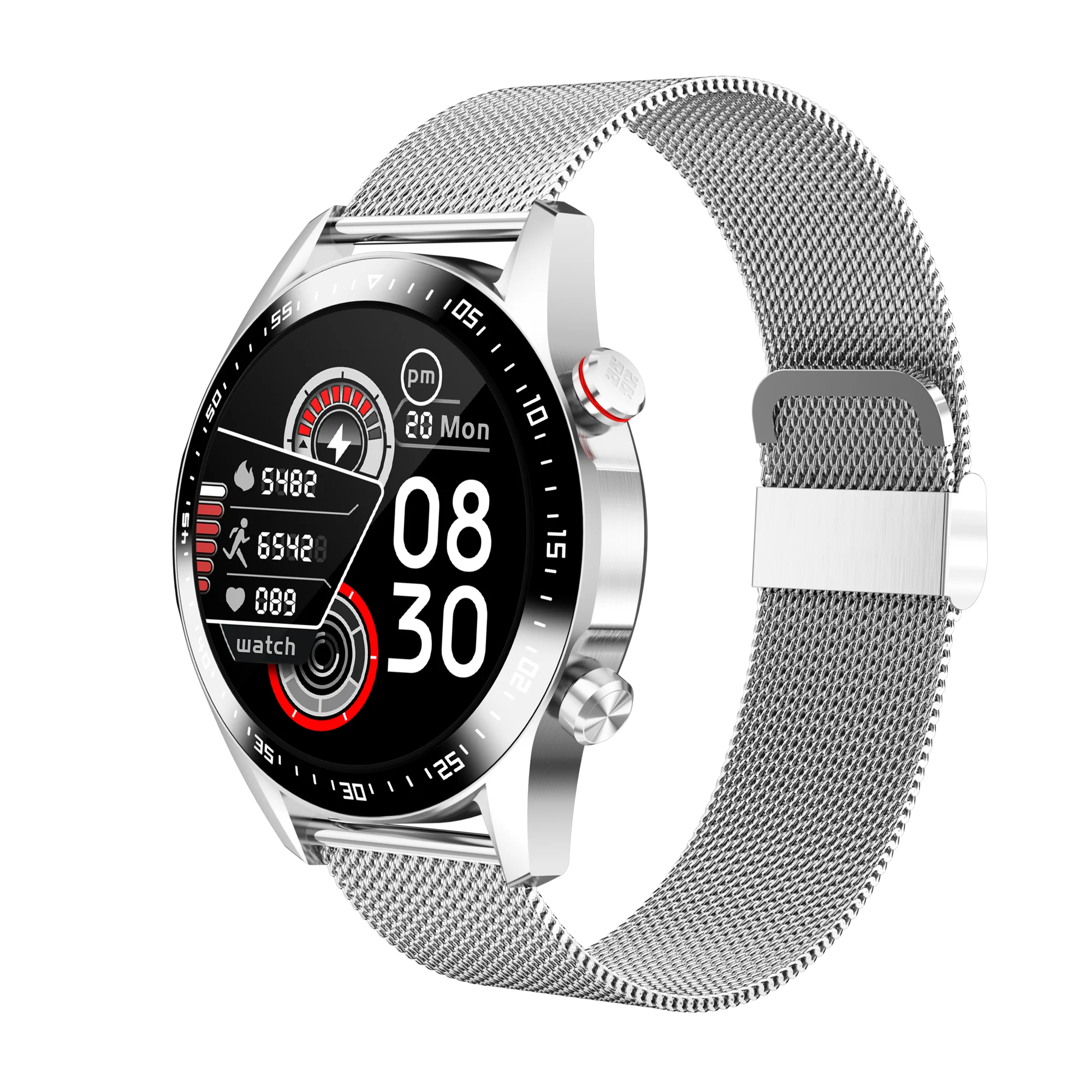 

E12 smart watch 2021 Reloj para mujer New watch stainless steel waterproof smartwatch women