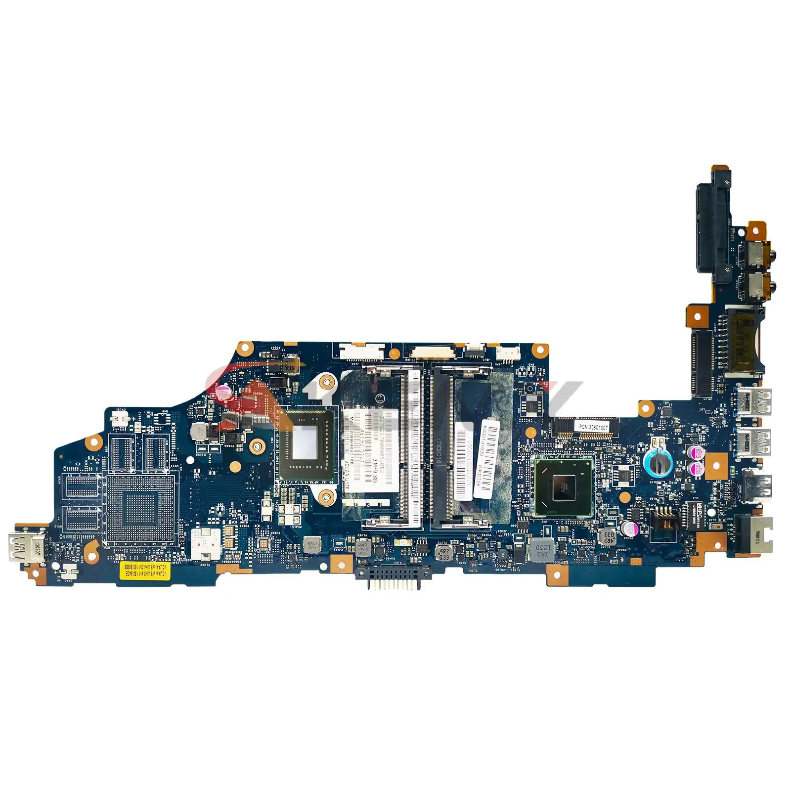 

For Toshiba Satellite U940 U945 Laptop Motherboard VCUAA LA-9161P Motherboard Mainboard with i3 i5 2th Gen or 3th Gen CPU