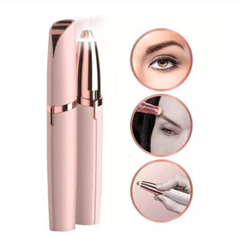 

Eye brow Epilator Maquiagem Profissional Completa Trymer Do Brwi Eyebrow Trimmer For Rasoir Visage Femme Make Up Eye Brow Shaper