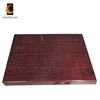 Anti Fading Restaurant Cafe Bistro Epoxy Resin Wood Dining Table Top