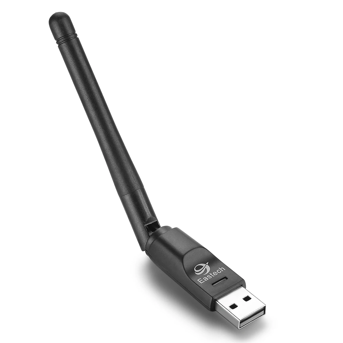 

Portable 150Mbps MTK7601 Wireless USB WiFi Adapter Dongle Network Card 802.11b/g/n LAN Adapter with Rotatable Antenna, Black