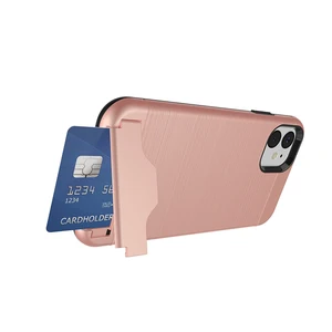 HWcase latest luxury business credit card holder phone case for iPhone 11 case