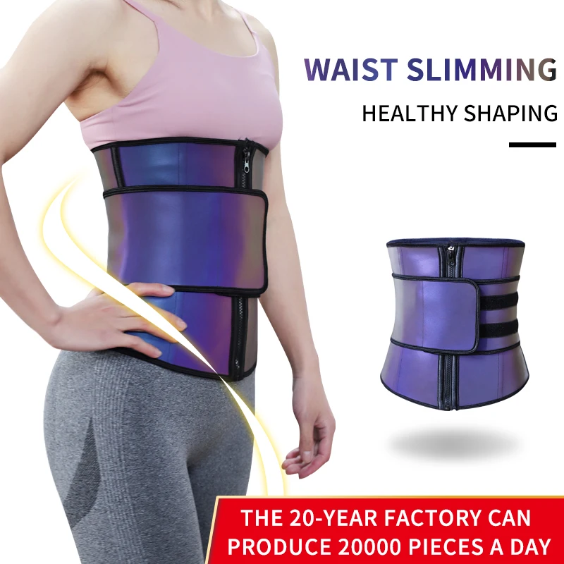 

Eastinear OEM ODM Custom Logo Compression Waist Trainer Corset High Elasticity Fat Tummy Trimmer Control Stomach Trainer Corset, Black