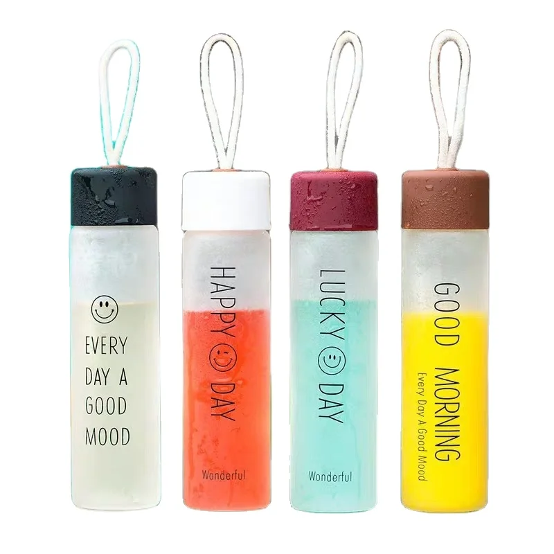 

Hot Sports Water Bottle 800ML 1000ML Water Jug with Capacity Marker Travel Portable Leakproof Drinkware Plastic My Drink Bottle, 4 colors