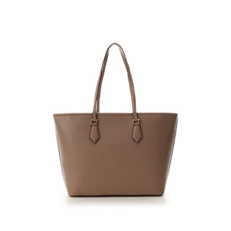 

2021 New Arrival High Quality Vegan Leather 2 in 1 Large Capacity bag Women Tote Bag, Light brown