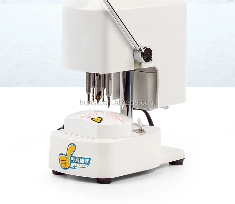 Optical Machine Demo Lens Driller 3hole Drilling Machine With Led Lamp