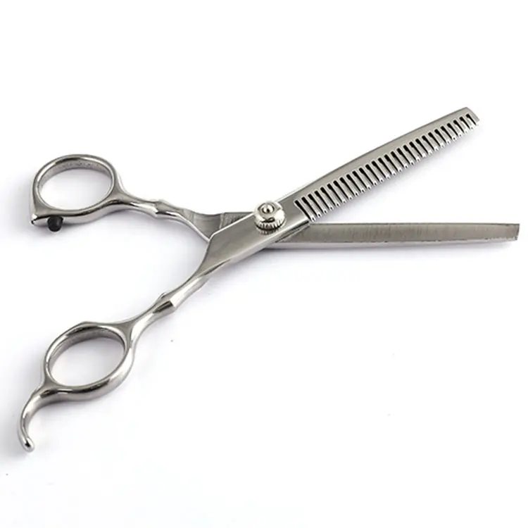 

6.5 Inch 4CR Silver Stainless Steel Double Sided Barber Shear Thinning Scissor