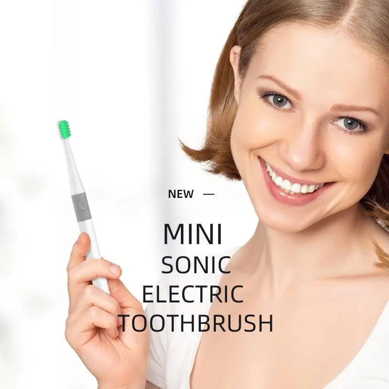 

JQZ NON Rechargeable with High Quality Outside Using for 90 Days Travel Soft Slim Sonic Electric Toothbrush