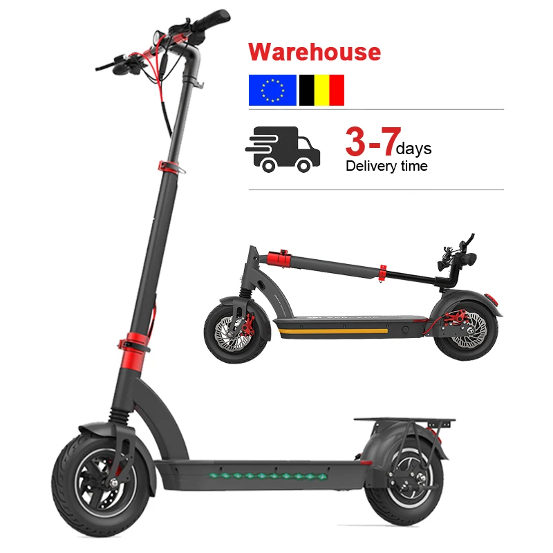 

Factory Direct Sale Foldable 350 Watt Single Motor Two Wheels Electric Scooters From China, Black