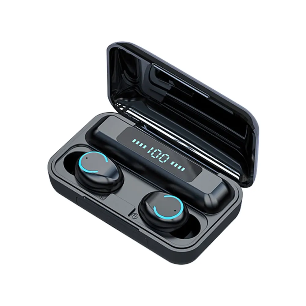 

F9-9 Waterproof TWS Stereo Noise Cancelling Earphone Bluetooth Earbuds Handset