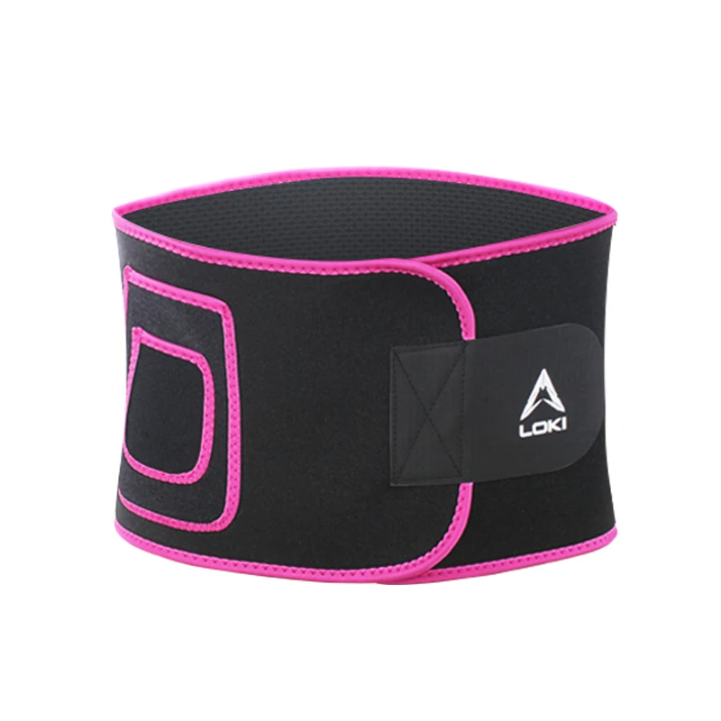 

Custom Gym Belt Waist Support Brace Sport Fitness Waist Trainer Neoprene Slim Sweat Belt Waist Trimmer, Customized color