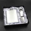 7oz 8oz Top Shelf Jagermeister Flasks jigger Stainless Steel Flask And Funnel Set