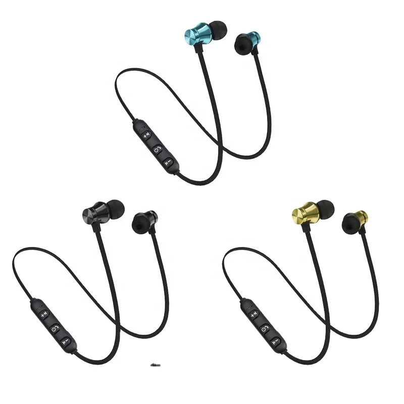 

Shenzhen Earphone Factory Wholesale Price Sport Magnetic XT11 Sport Wireless Headset BT Earphone