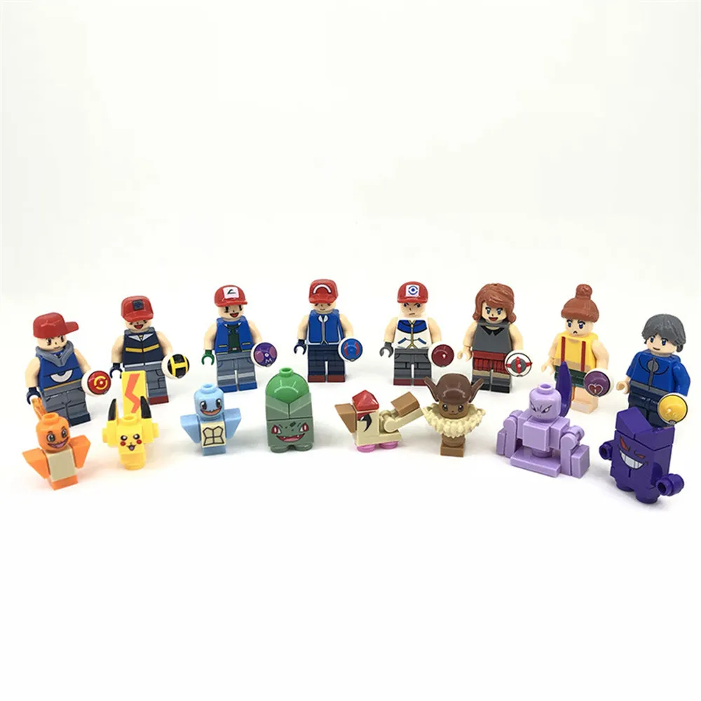 

Free shipping!! 8pcs/set Figures Assemble Model Assemble Building Bloks Bricks Toys