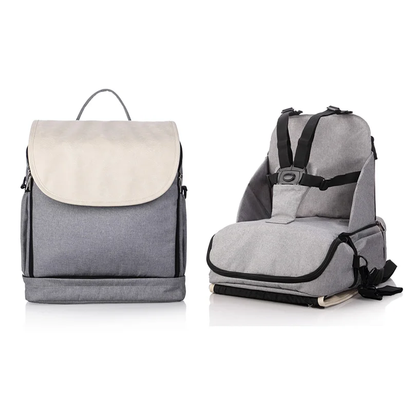 

Free Shipping 2022 Online Trade Show Portable Diaper Bag, Wholesale 3 In 1 Mami Bag With Baby Sofa/, Optional