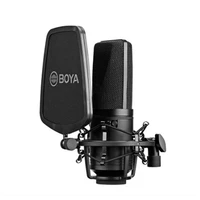 

BOYA BY-M1000 Cardioid/Omnidirectional/Bidirectional Mic Condenser Microphone for Singer Vocals Podcaster Studio