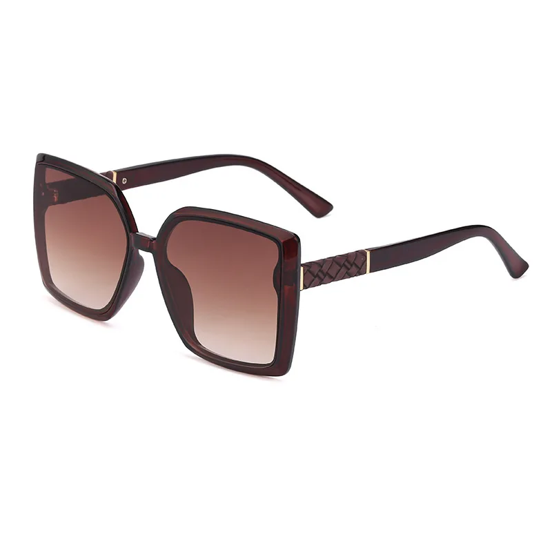 

Oversize square fashion uv400 protection custom women shades sunglasses 8715