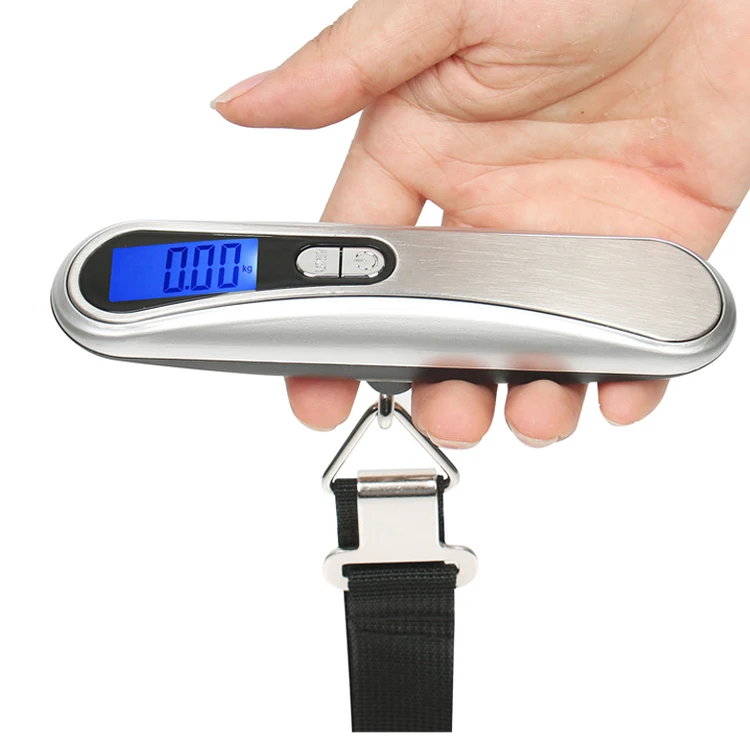 Digital Luggage Scale Portable Weight Suitcase Travel Hanging Hook