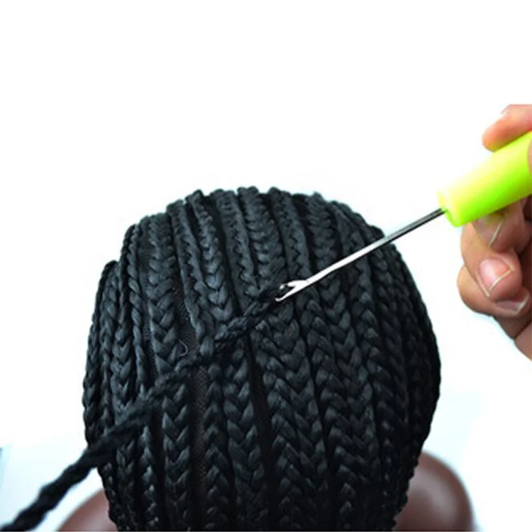 

Factory Wholesale Elastic Cornrow Crochet Wig Cap, Wig Caps For Making Wigs, Black