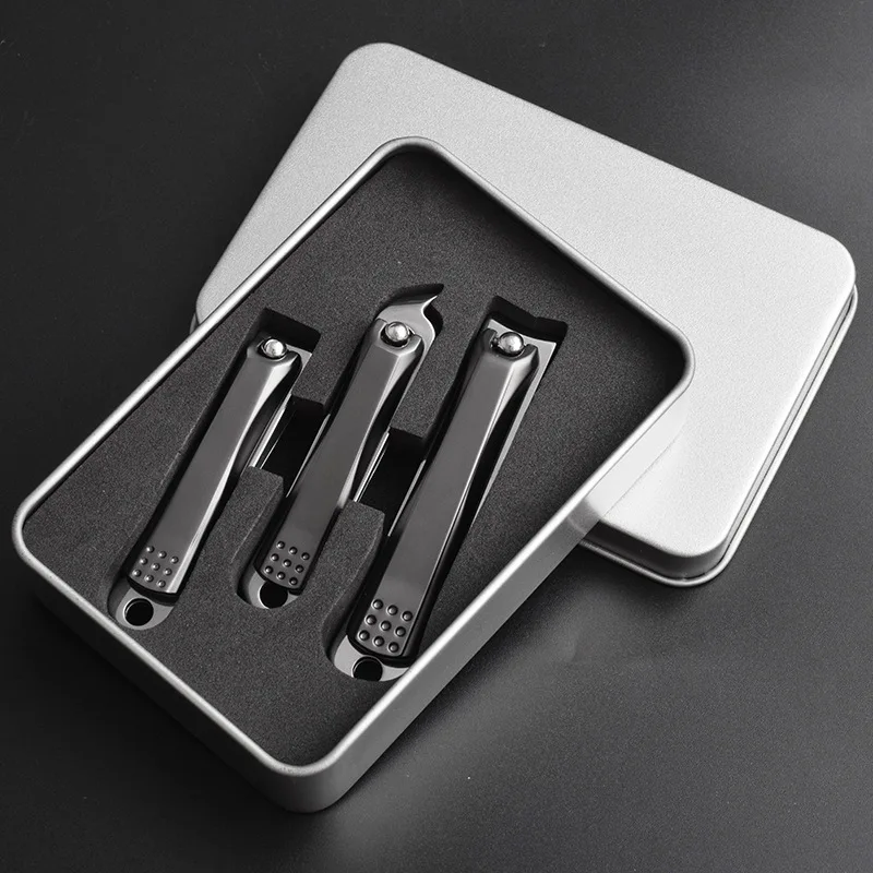 

Amazon Nail Clipper Stainless Steel Toe Nail Tip Cutter Set Custom Gift
