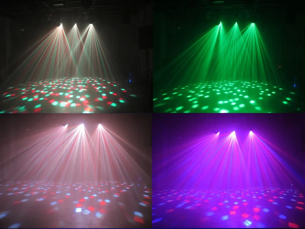 
Mini moving head light LED Kaleidoscope Moving with rings party light for bar club dj disco 