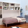 high quality customized modern eco-friendly horizontal wall bed hideaway bed