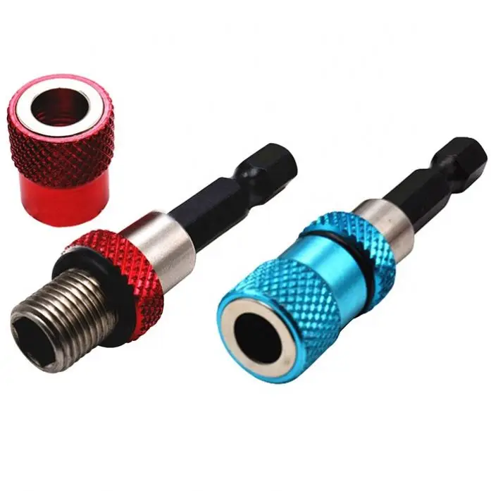 Hot Hex Shank Quick Release Drill Screw Magnetic Screwdriver Bit Holder 1//4”60mm