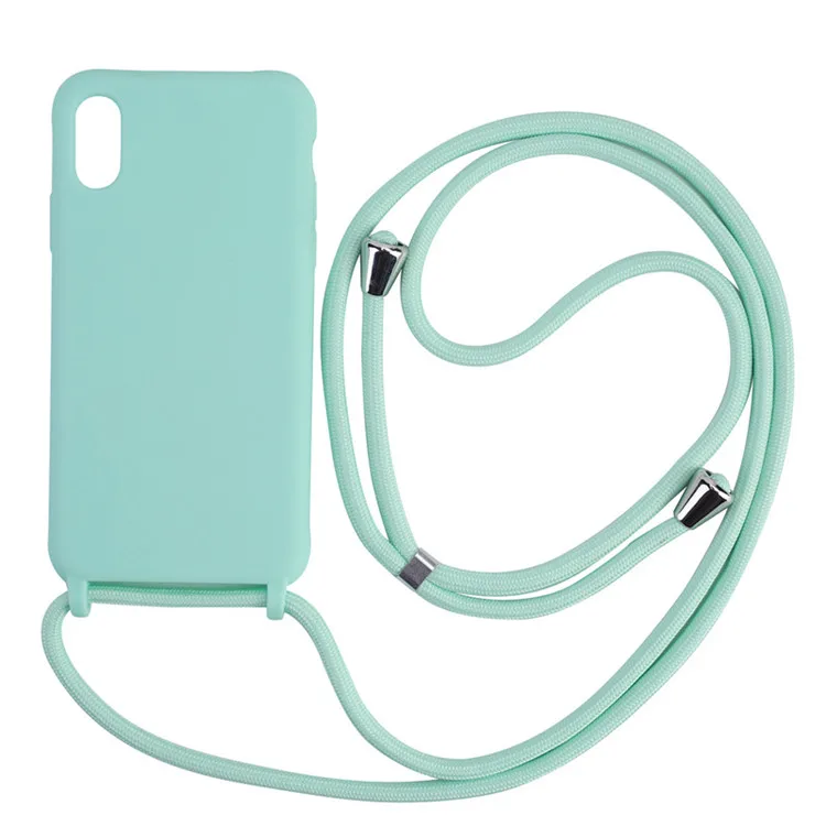 Crossbody Anti-fall Colorful Shoulder Neck Strap Rope Phone Case For