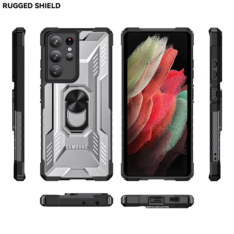 

Unique design For samsung galaxy s 21 ultra TPU+PC Shockproof mobile phone bags