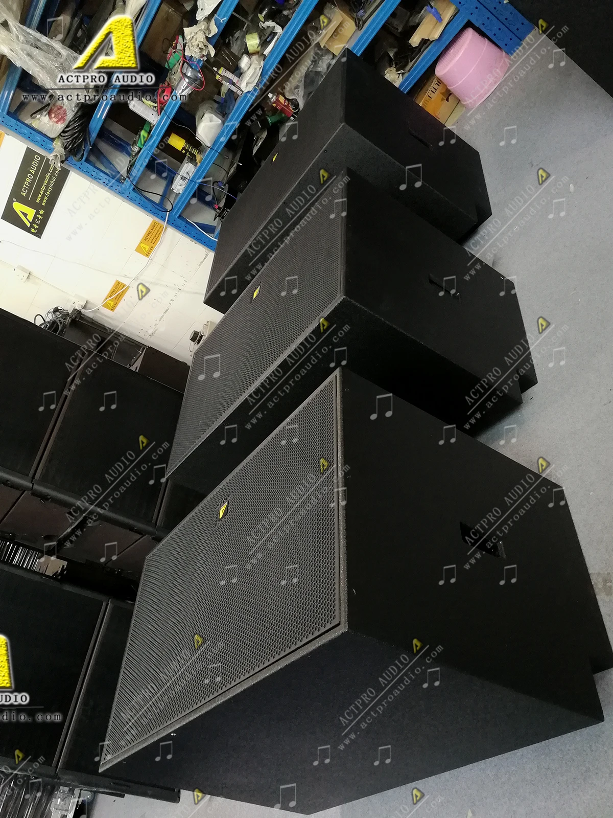 Sub 8005as 21" Powerful Subwoofer Loudspeaker Active Subwoofer Audio