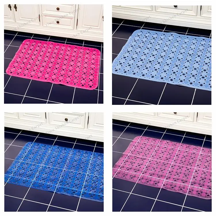 silicon foam anti slip anti slippery pvc anti-slip plastic floor mat