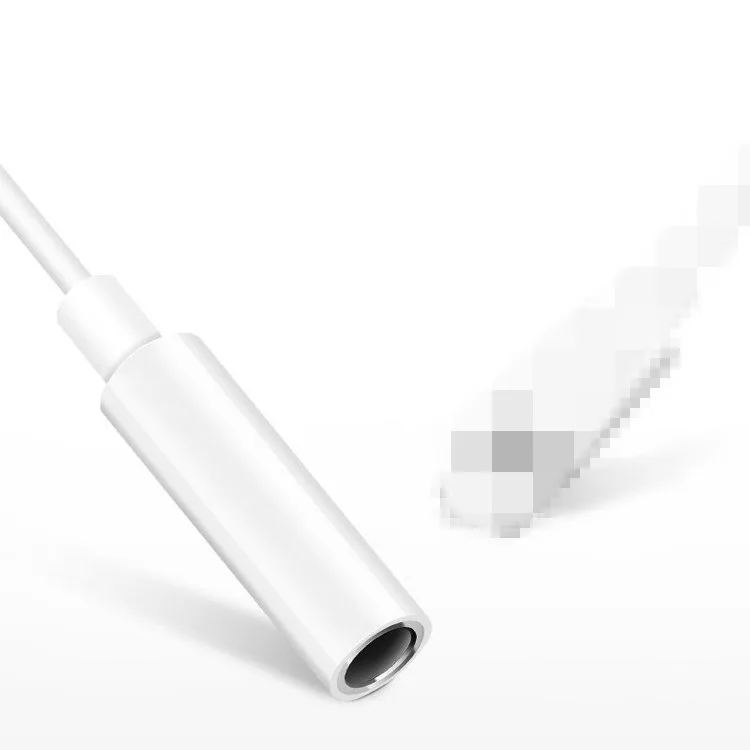 

Best selling products 2 in 1 mobile phone cable 3.5mm headphone audio adapter cable, White