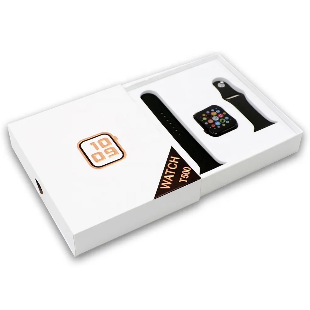 

Hot Sale Online T500 Smart Watch T500+ Plus IWO Series 6 Rejoj IOS Android Heart Rate Smartwatch