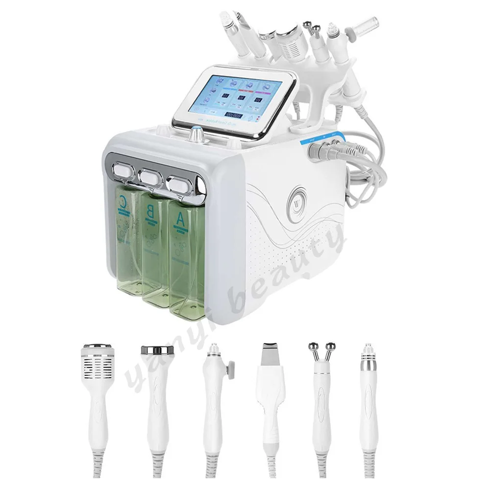 

YanYi 6 in 1 oxygen spray Facial Beauty Equipment For Skin Care, White