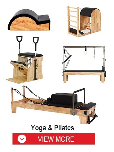 Sliding Core Spring Pilates Reformer Cadillac Reformer Training Body Balance wood  Pilates Reformer Machine Set