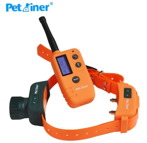 

PET910 Waterproof Beeper Collar Shock Collars for Large Dogs, Orange