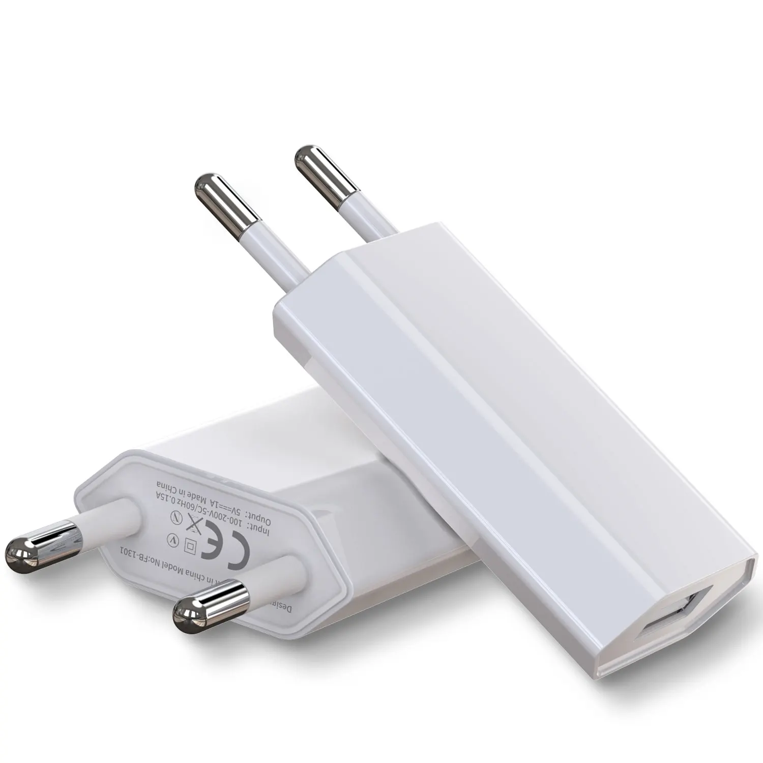 

5V 1A Usb Universal Mobile Phones for Iphone Cable Apple UK Wall Charger Head
