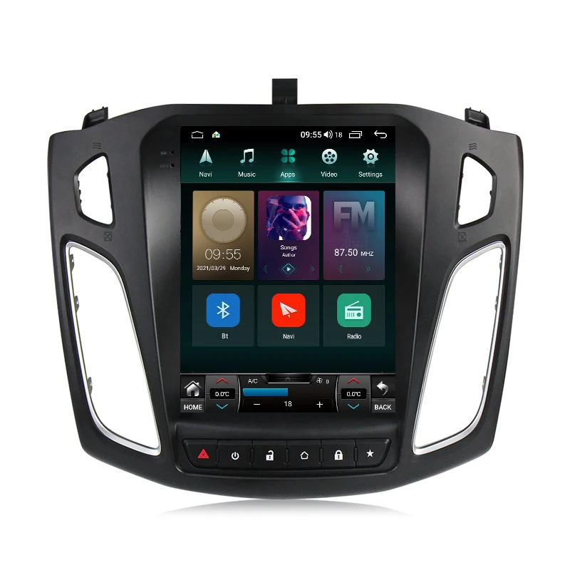 

MEKEDE IPS Screen Car auto radio For Ford Focus 3 Mk 3 Salon 2012-2018 8+128G DSP Car Video WIFI 4G LTE BT carplay car stereo