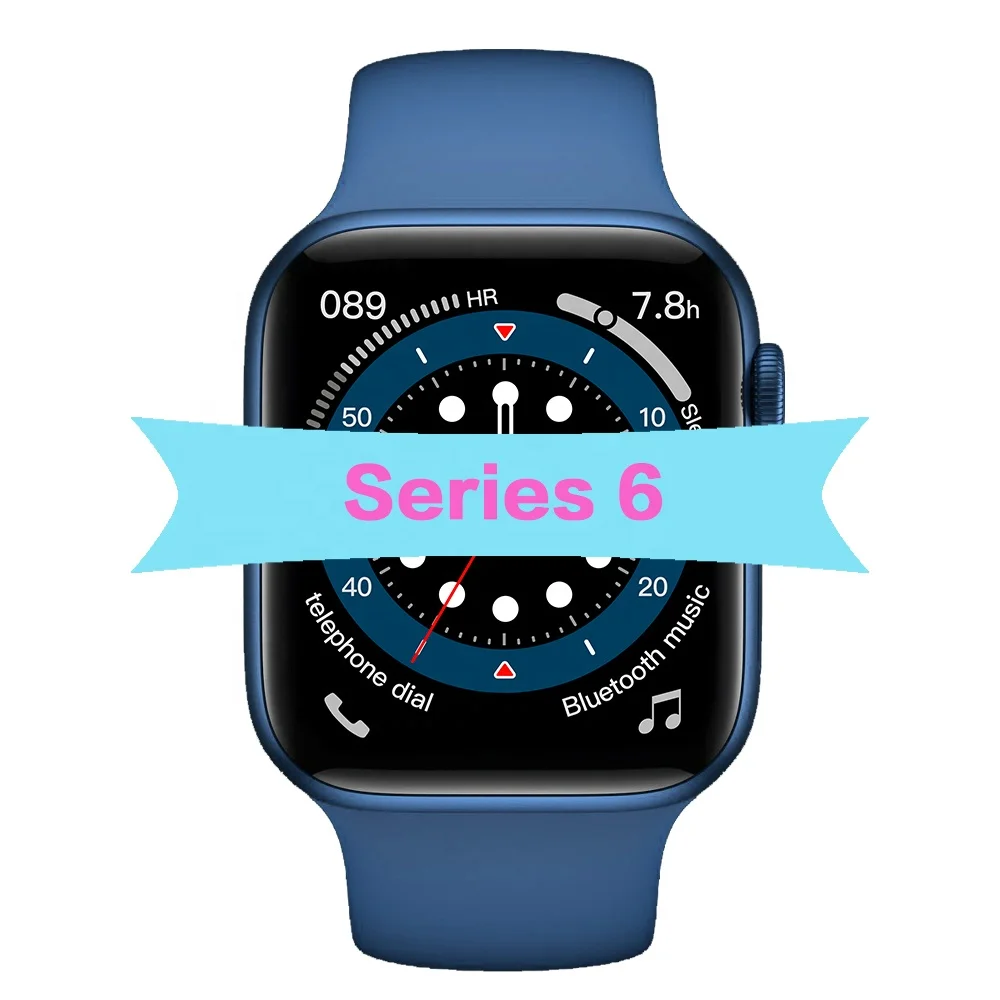 

IWO12 Smart Watch Series 6 Watch for iOS Android Heart Rate ECG Pedometer Sports Smart Watch W56