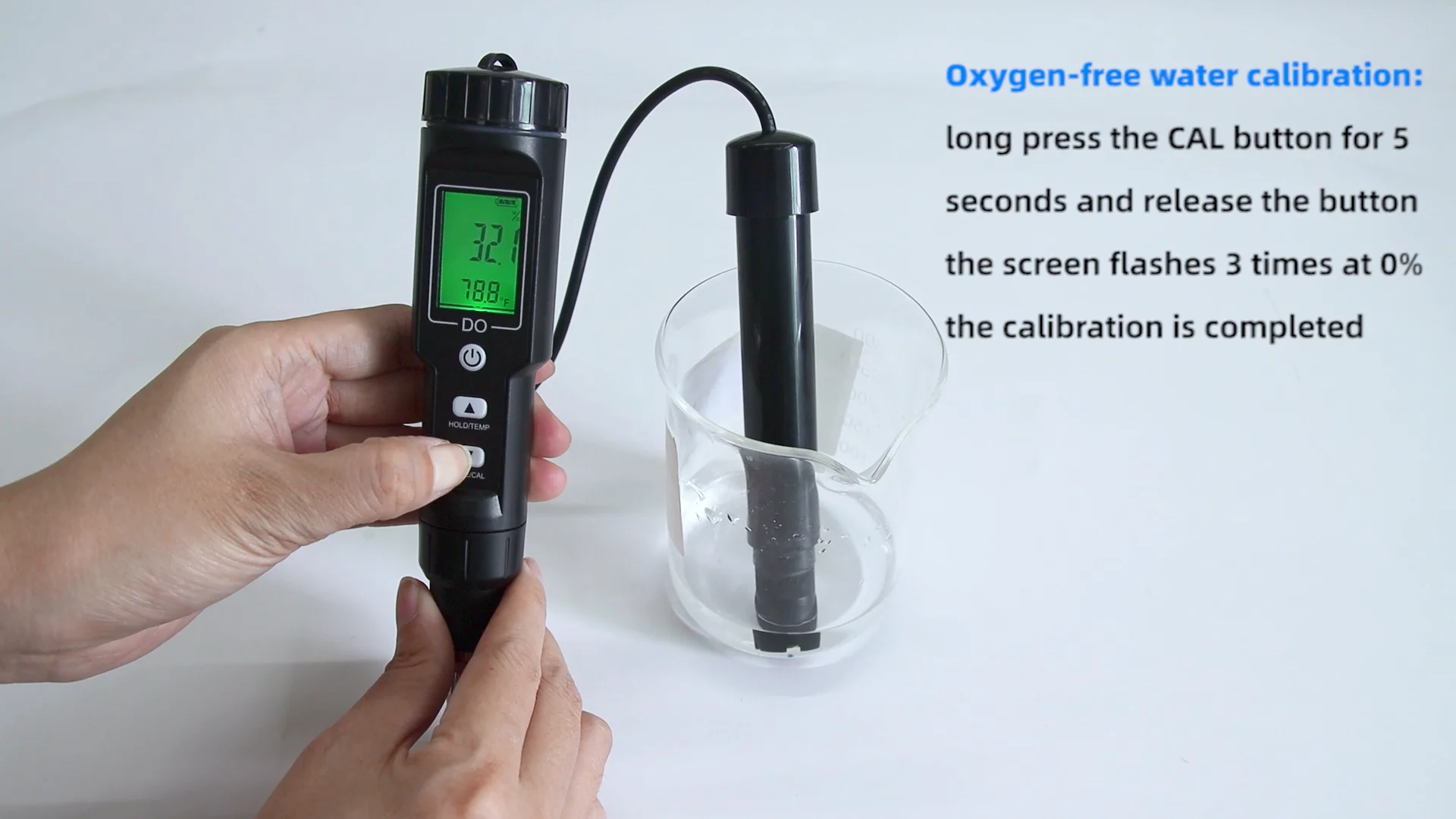 Portable Digital Dissolved Oxygen And Temperature Meter Oxygen Analyzer