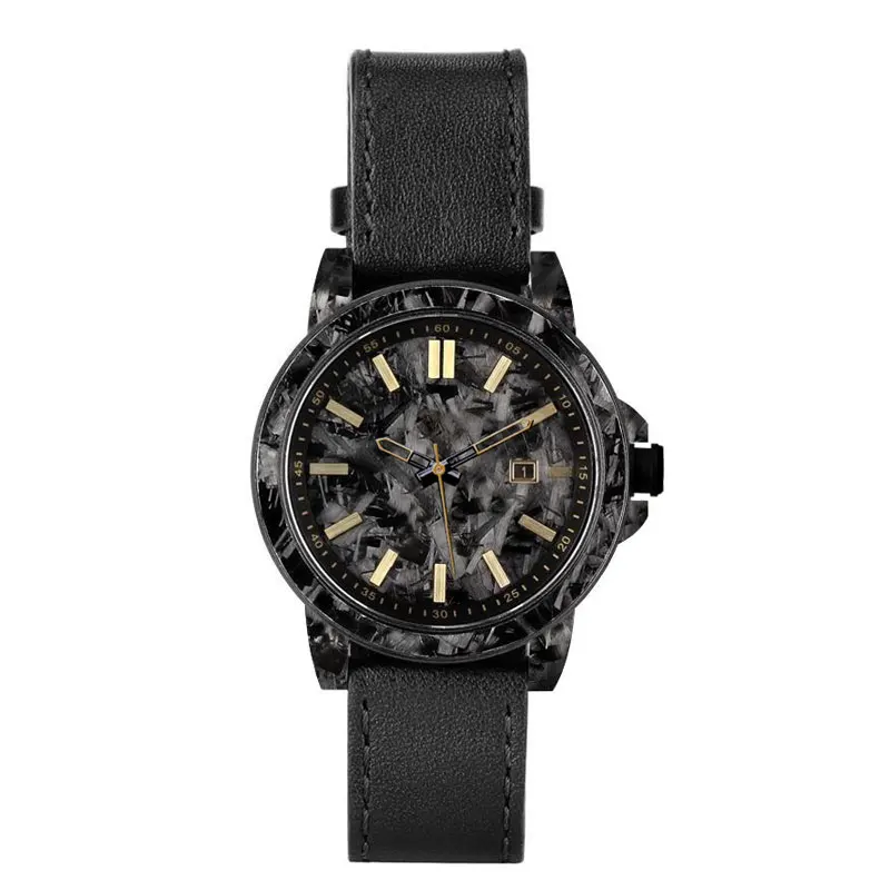 

Brand Automatic Watch for Men Luxury Forged Carbon GMT Carbon fiber Watches