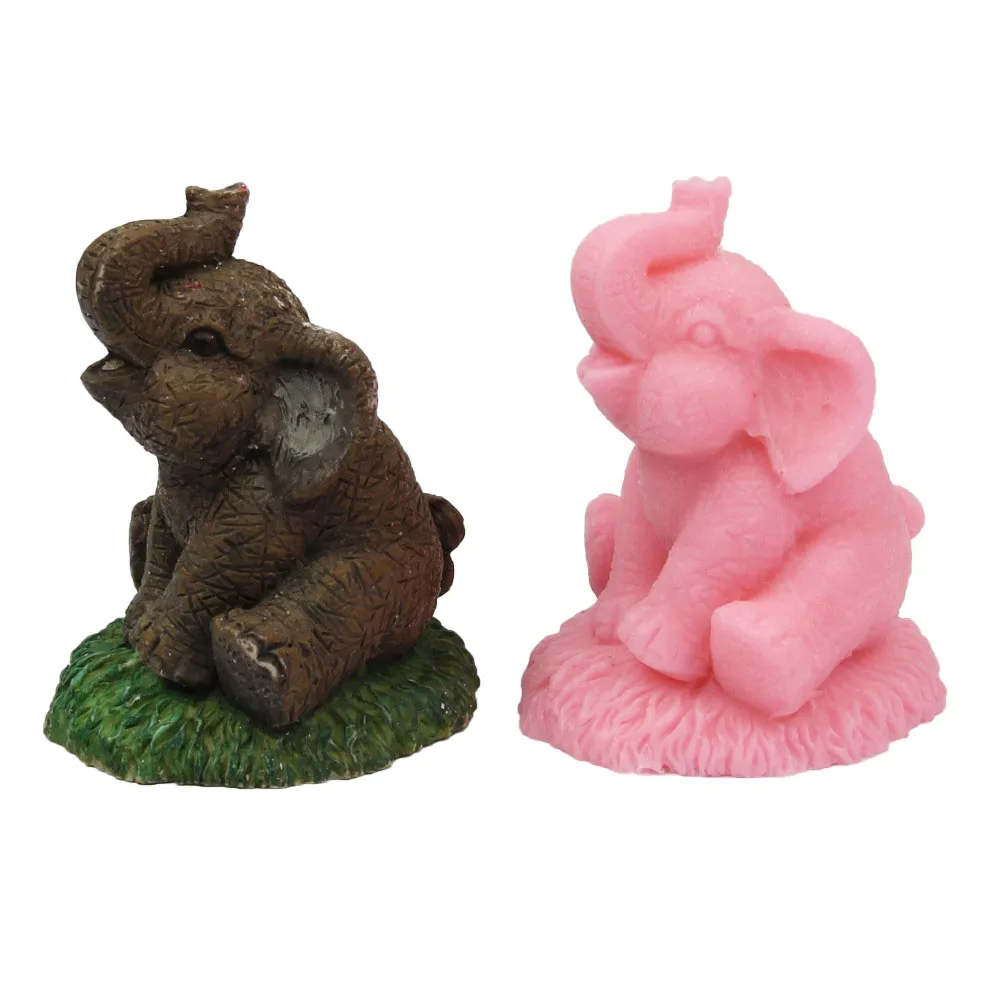 

3D elephant silicone mold WG004 3D31