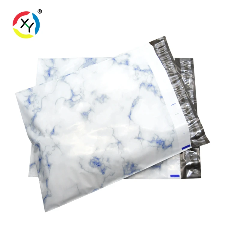 Ready To Ship Custom Logo Designed Packaging White Courier Mailing Bags