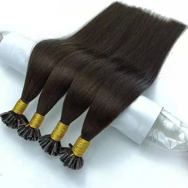 

Wholesale Double Drawn Pre Bonded Luxury Remy 100% Human Hair Keratin U Tip Hair Extension