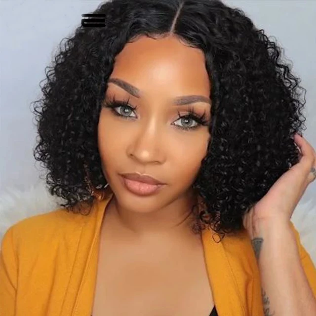 

Curly Hair Products Cheap Cuticle Aligned Virgin Hair Wigs Curly Bob Human Lace Front Wig Raw Human Hair Short Curly Wigs