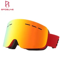 

Hot Selling fashion style custom snowboard glasses Anti-fog ski goggles