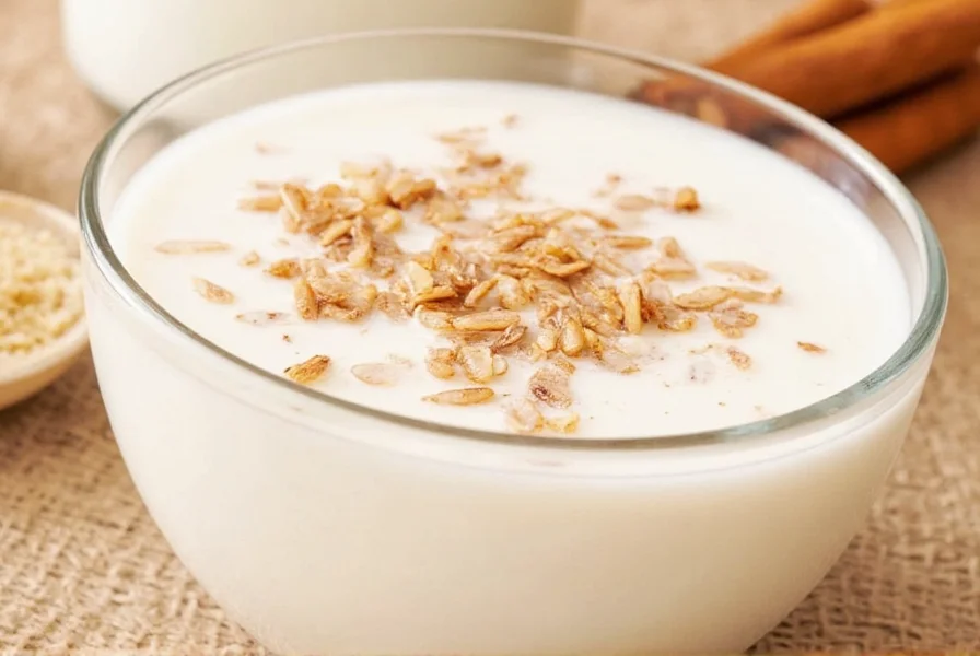 rice milk and cinnamon