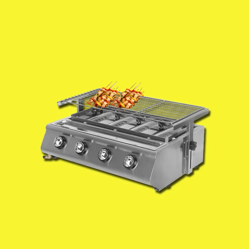 

Easily cleaning mini gas grill camping portable table grill bbq gas