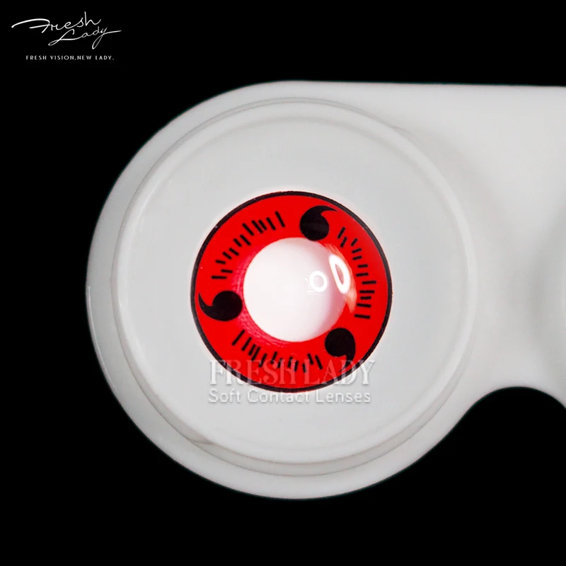 

Freshlady 14.5mm Halloween Contact Lens Horror Role Playing Wholesale Uchiha sharingan contact lenses, 4 colors