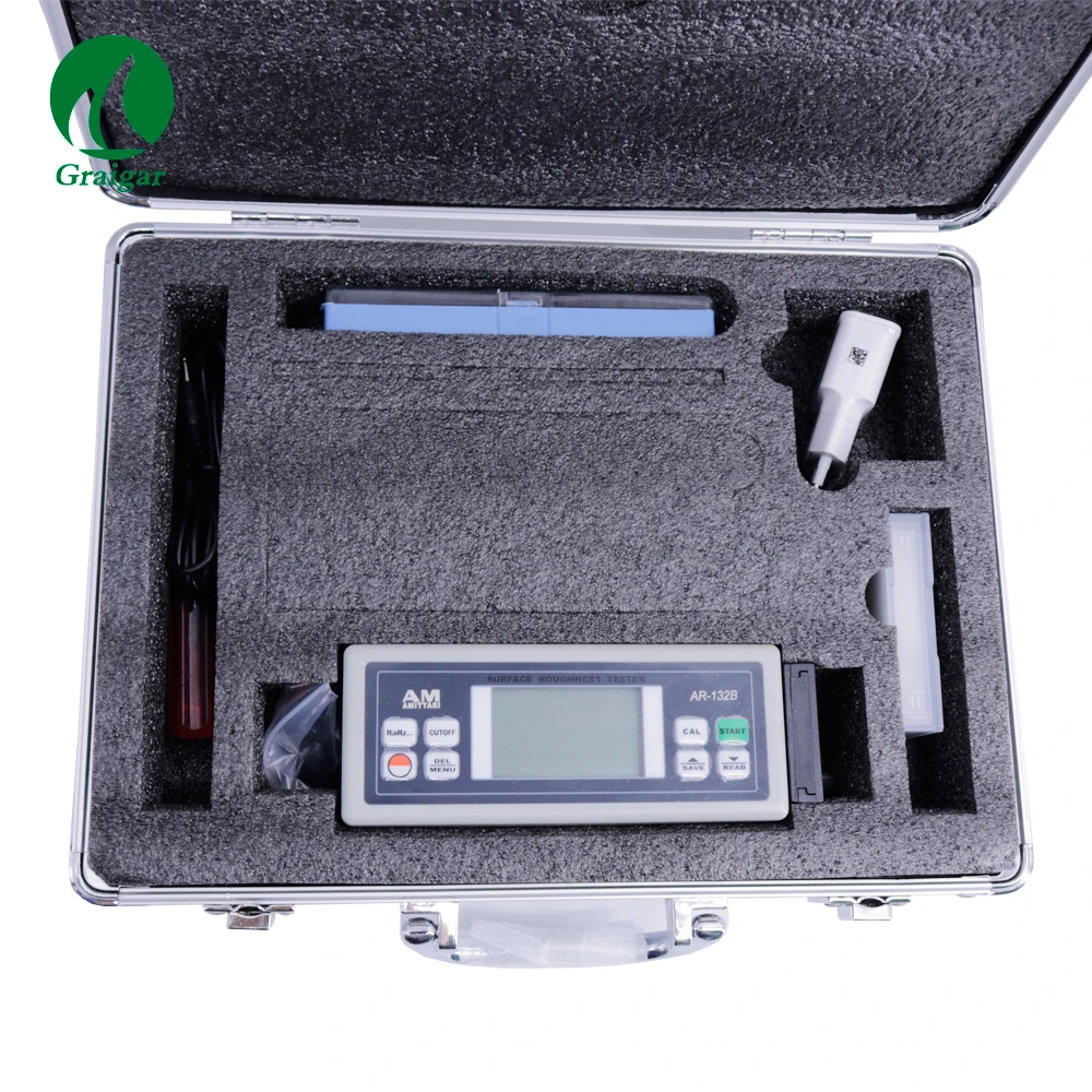 AR-132B数字表面粗糙度测试仪，带探头，用于Ra、Rz、Rq、Rt
